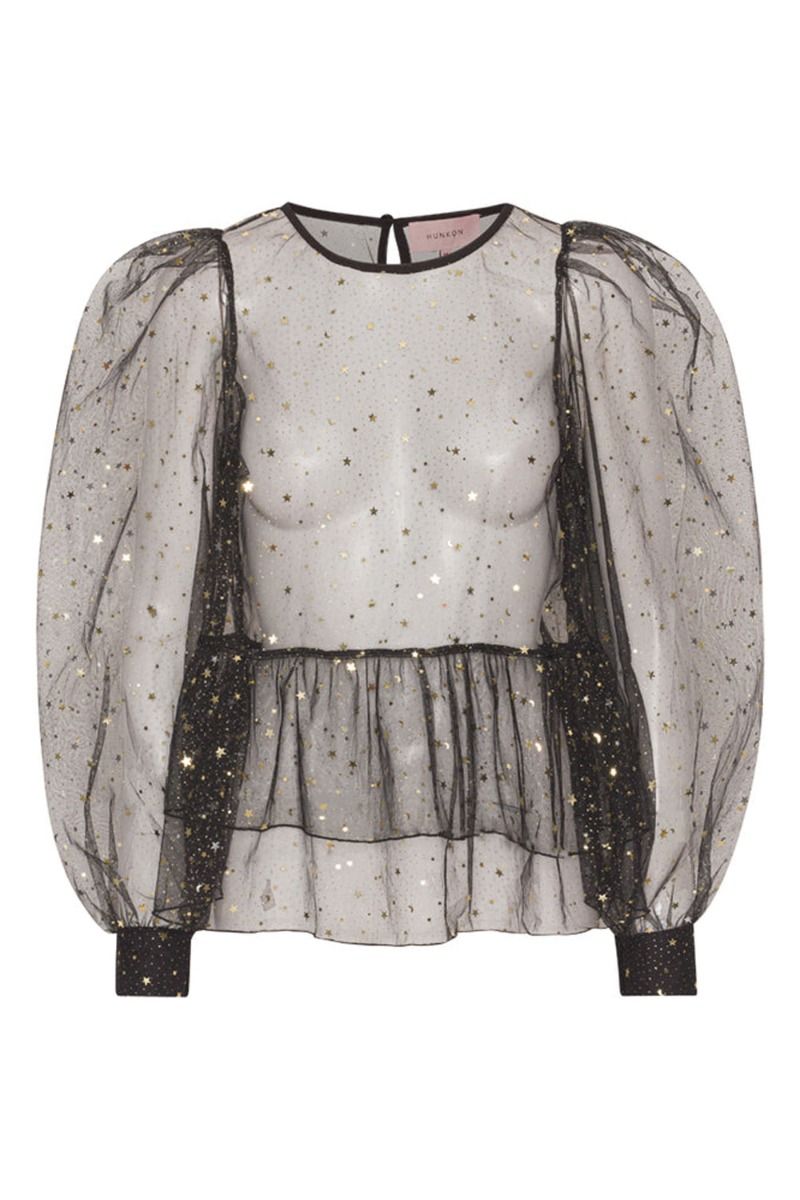 Hunkøn - Bluse - Trixie Blouse - Black