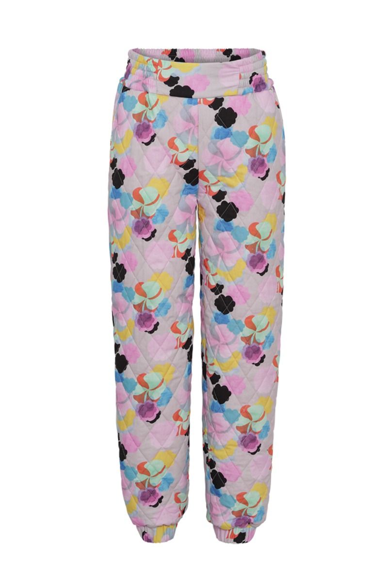 Hunkøn - Bukser - Grace - Quilt Trousers - Candy Clouds Art Print