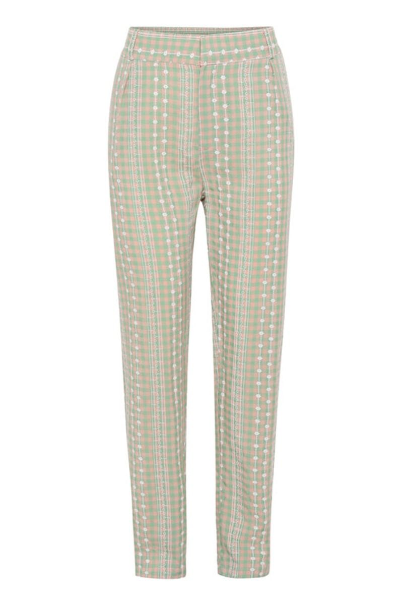 Hunkøn - Bukser - Talila Trousers - Green Checked