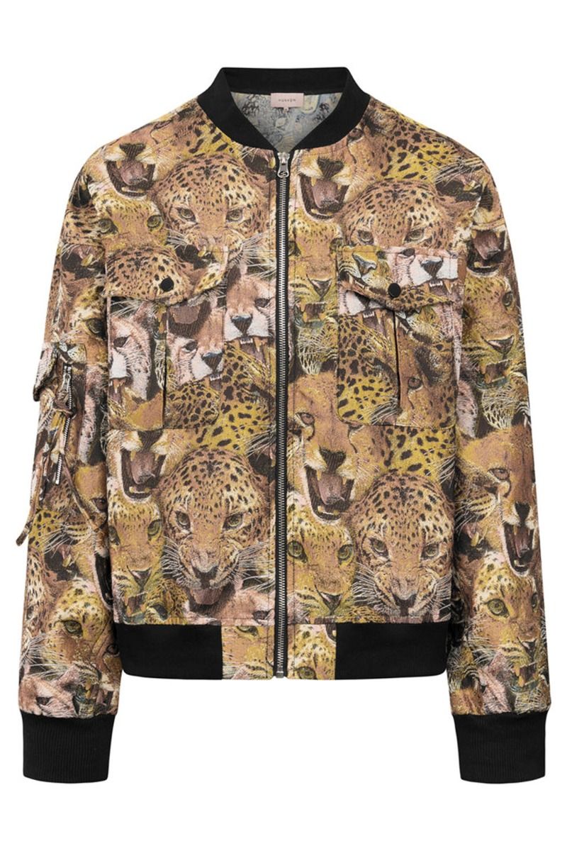 Hunkøn - Jakke - Carol Bomber Jacket - Tiger Printed