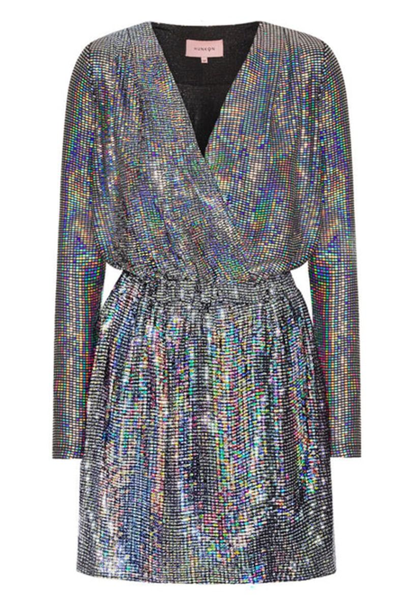 Hunkøn - Kjole - Anette Dress - Silver