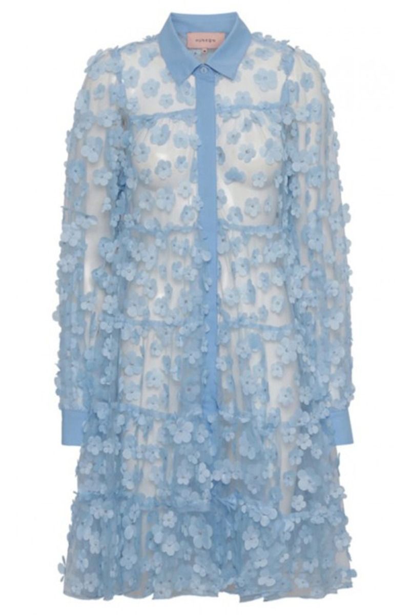 Hunkøn - Kjole - Florentina - Layer Dress - Light Blue