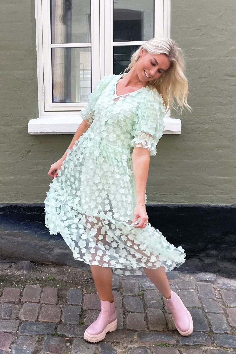 Hunkøn - Kjole - Florina Dress - Mint 