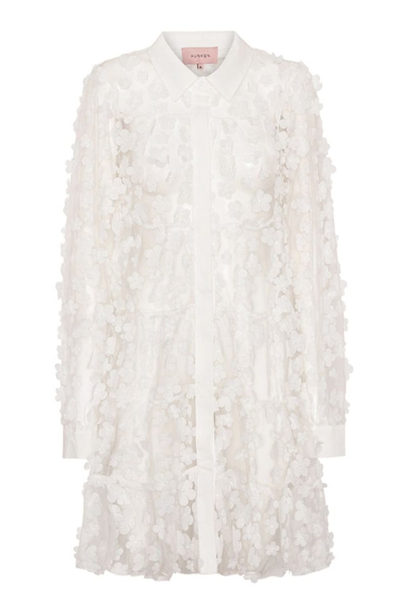 Hunkøn - Kjole - Kassandra Layer Dress - White