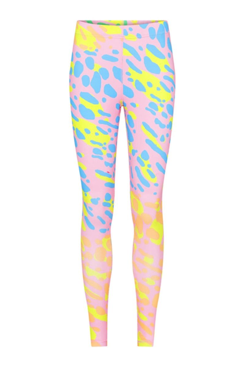 Hunkøn - Leggings - Zapi Yoga Leggings - Mix Stains Art Print