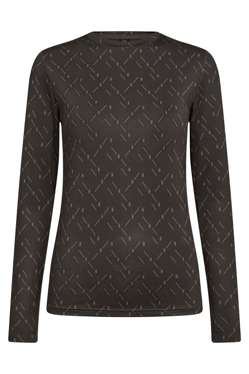 Hype The Detail - Bluse - 14-40 - Printed Blouse - Brun