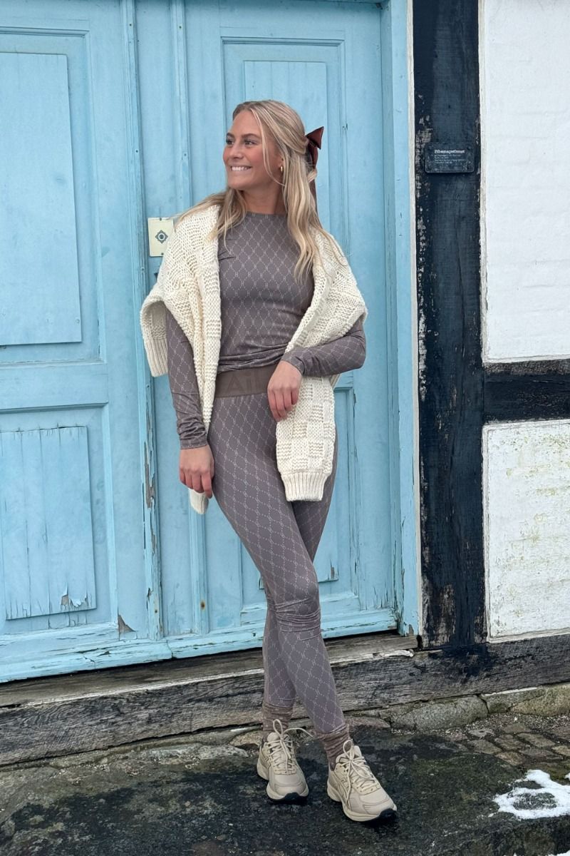 Hype The Detail - Bluse - Printed Blouse - Brun