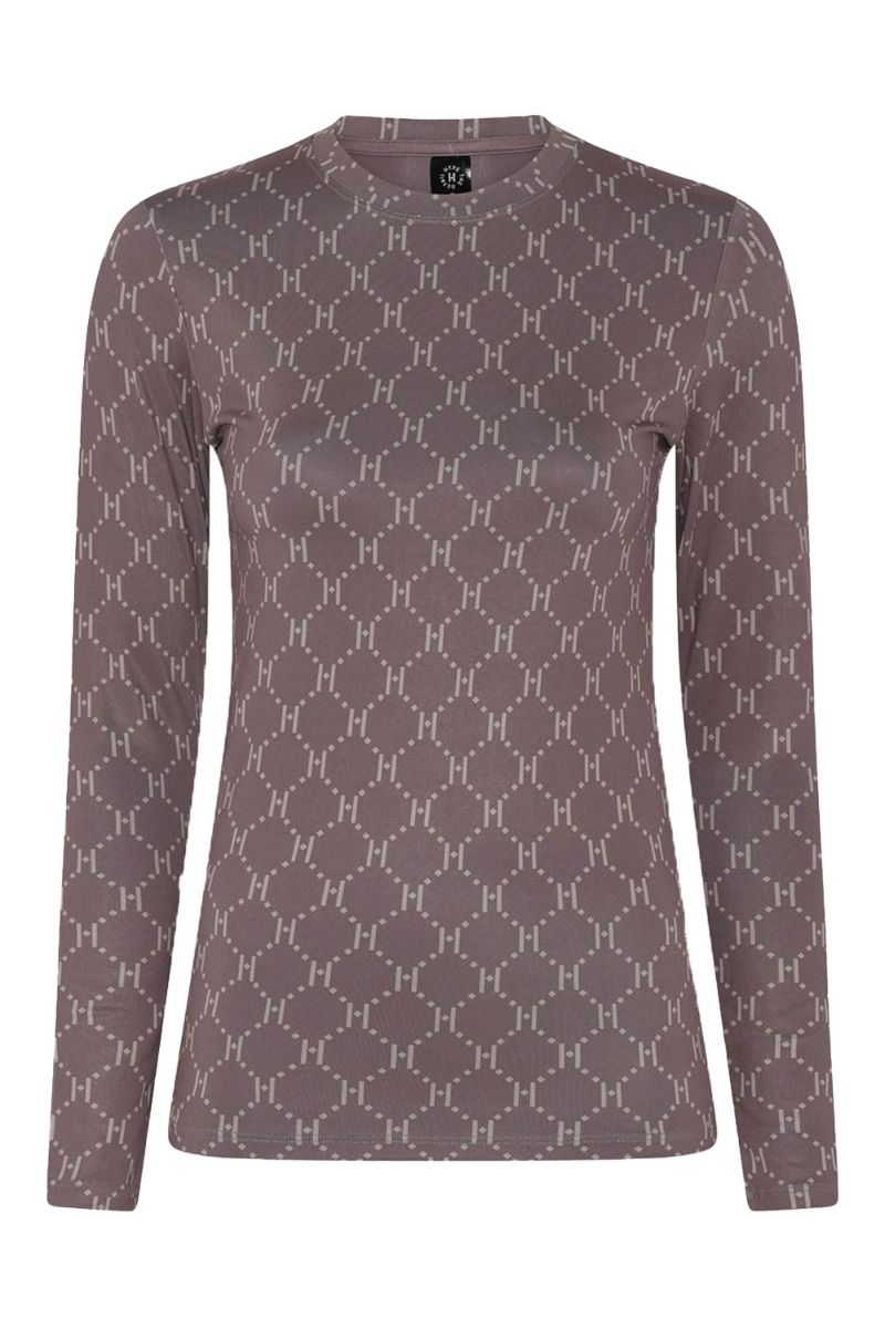 Hype The Detail - Bluse - Printed Blouse - Brun