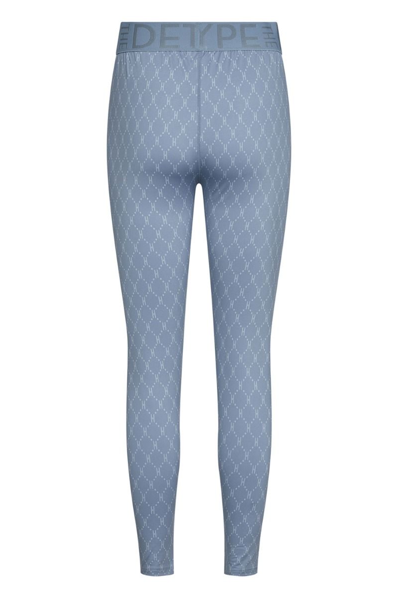 Hype The Detail - Leggings - Printed Leggings - Blå 