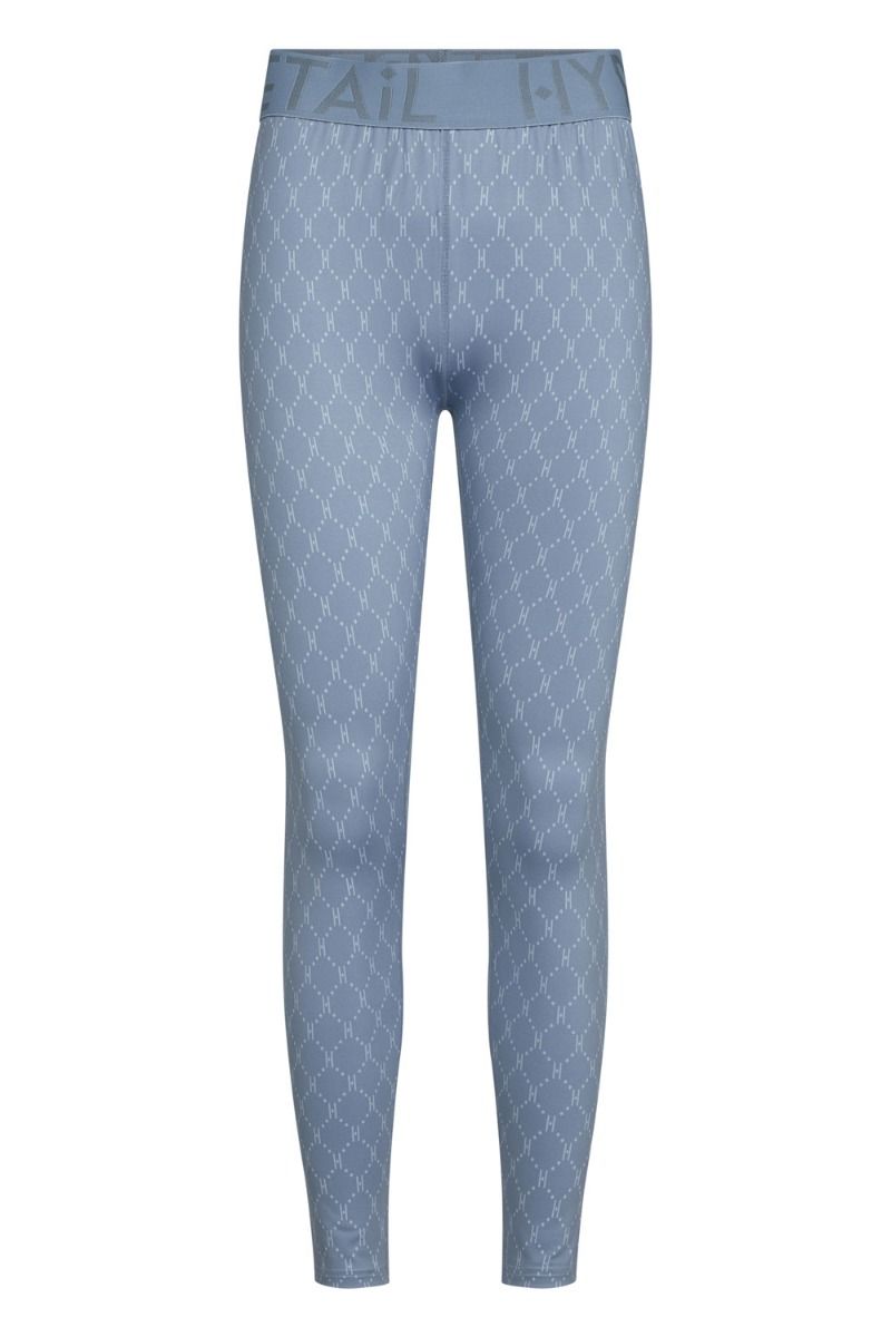 Hype The Detail - Leggings - Printed Leggings - Blå 
