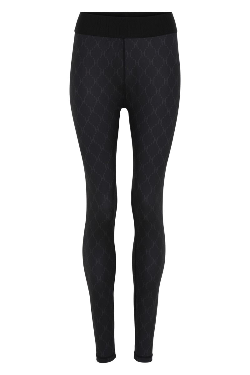 Hype The Detail - Leggings - Printed Legging - Sort/Grey