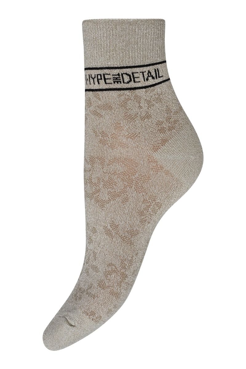 Hype The Detail - Strømper - Fashion Sock - Beige