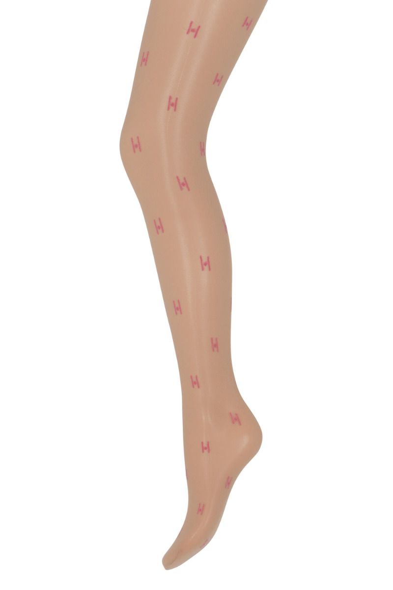 Hype The Detail - Strømpebukser - Tight H-logo 25 den - Pink