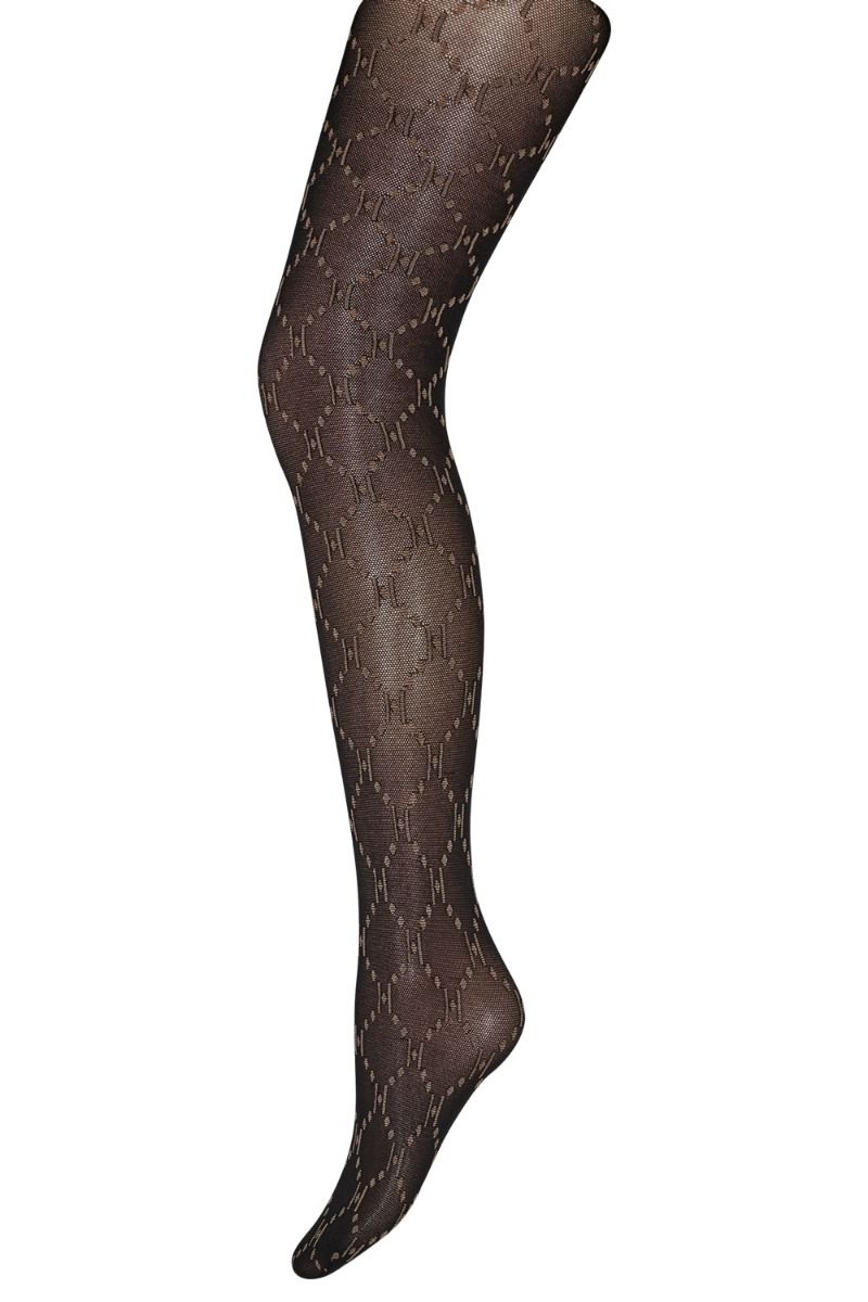 Hype The Detail - Strømpebukser - Tight Logo 25app - Brun