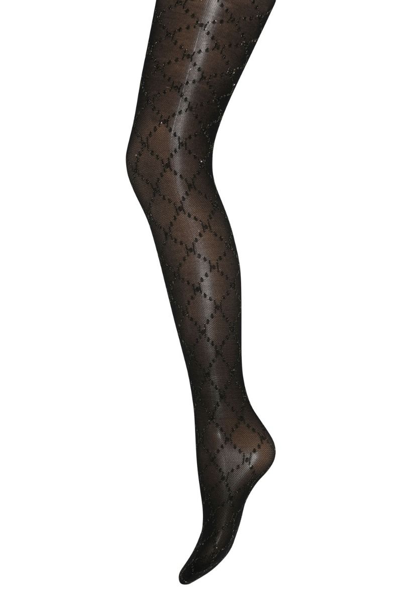 Hype The Detail - Strømpebukser - Tight Logo Glit - Golden