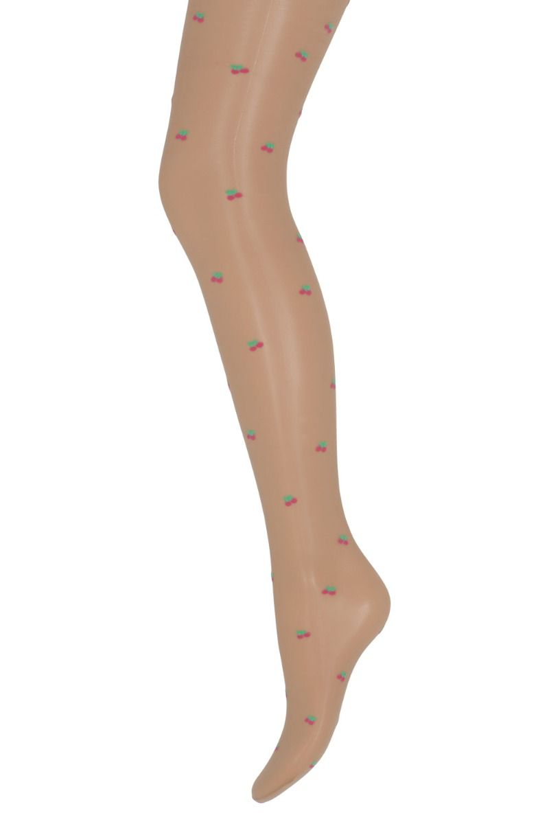 Hype The Detail - Strømpebukser - Tights Cherry 18 den - Nude