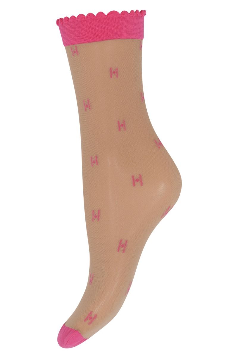 Hype The Detail - Strømper - Socks H Logo 25 den - Pink