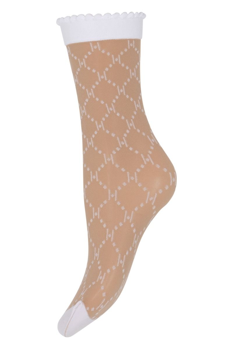 Hype The Detail - Strømper - Socks Logo 25 den - Hvid