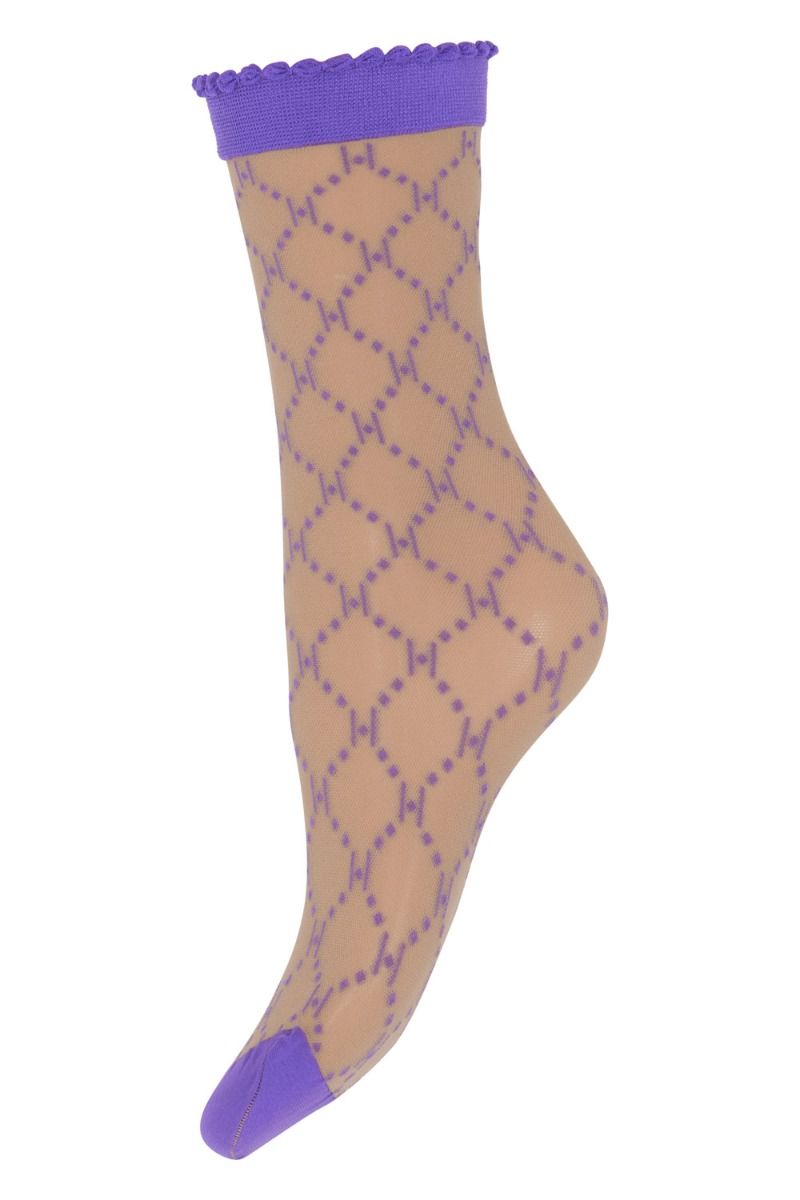 Hype The Detail - Strømper - Socks Logo 25 den - Lilla