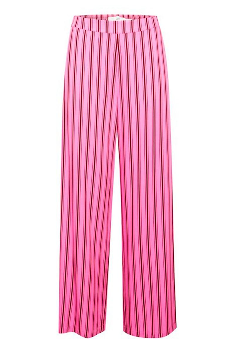 Ichi - Bukser - IH Gearo Pant - Super Pink