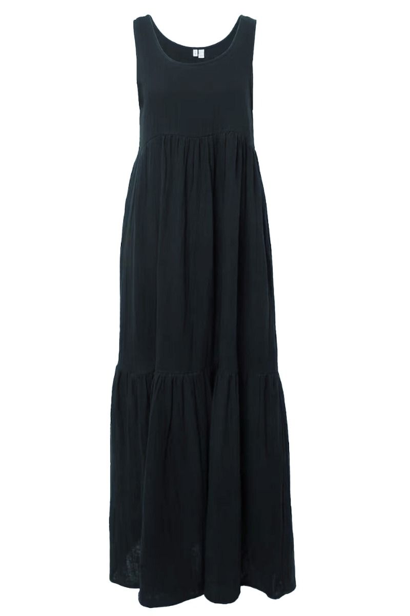Ichi - Kjole - IA Foxa Maxi Dress - Total Eclipse