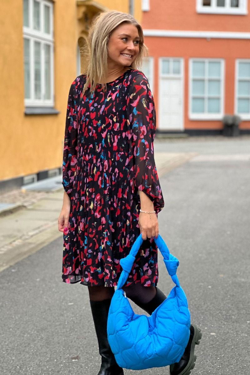 Ichi - Kjole - IH Nalla Dress - Poppy Red Print Mix 