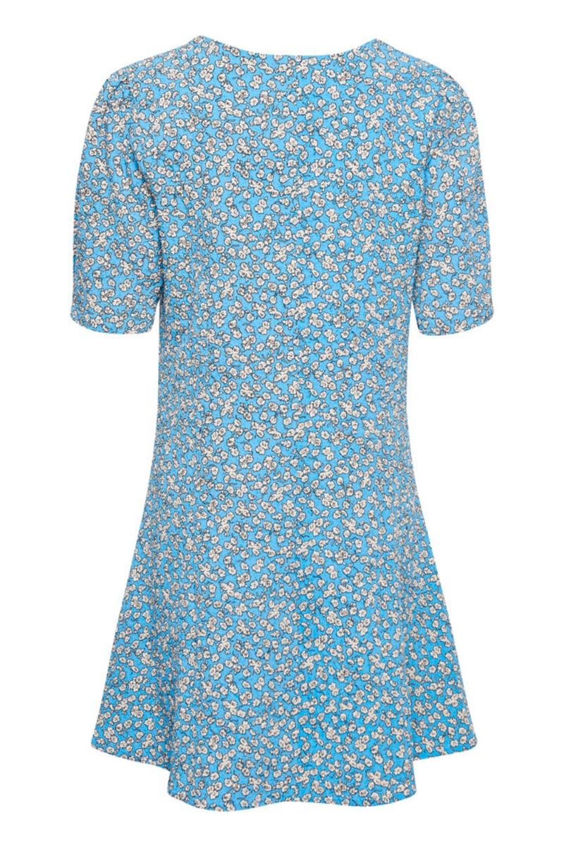 Ichi - Kjole - IH Riska DR - Little Boy Blue Outline Flower 