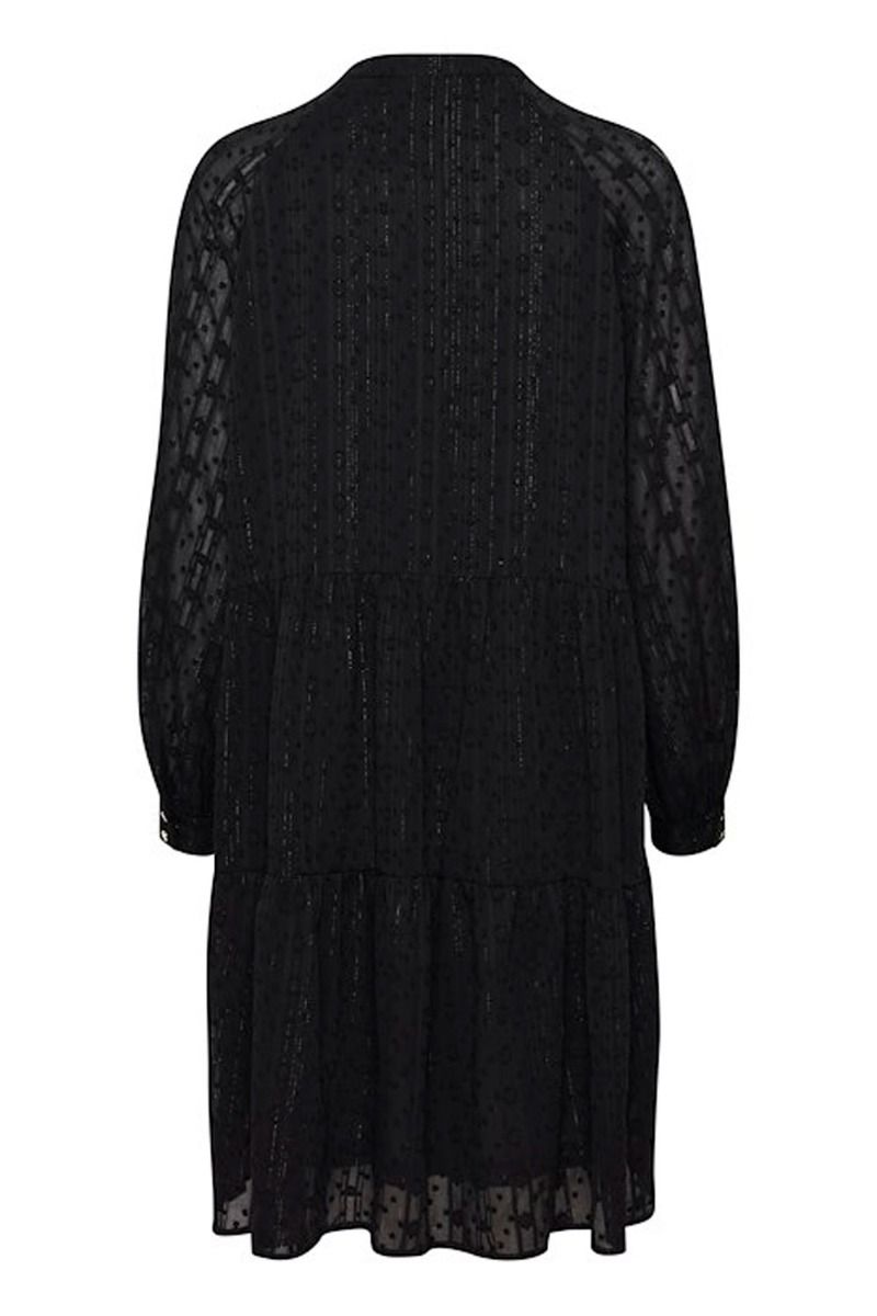 Ichi - Kjole - IX Darma DR8 - Black w. Lurex
