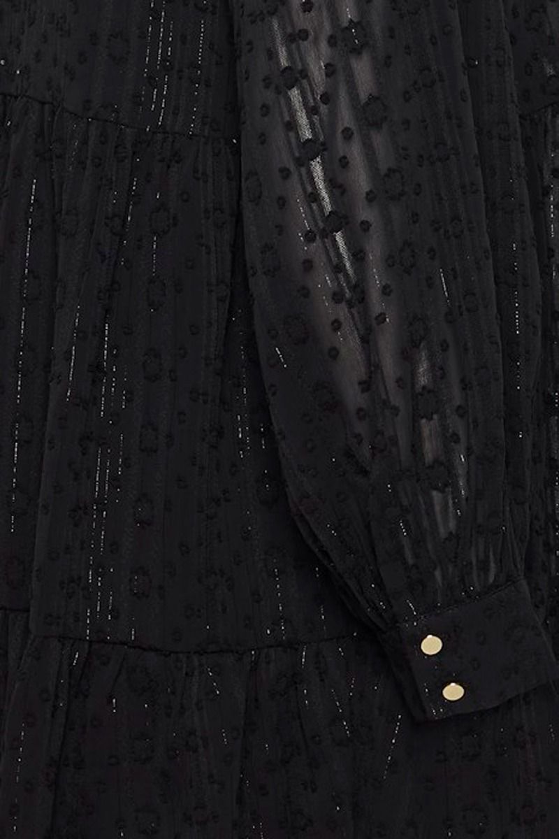 Ichi - Kjole - IX Darma DR8 - Black w. Lurex