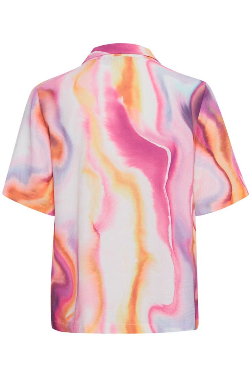 Ichi - Skjorte - IH Rulla SH - Little Boy Blue Multi Print