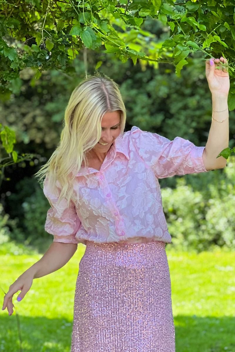 Ichi - Skjorte - IX Jelani MS - Parfait Pink