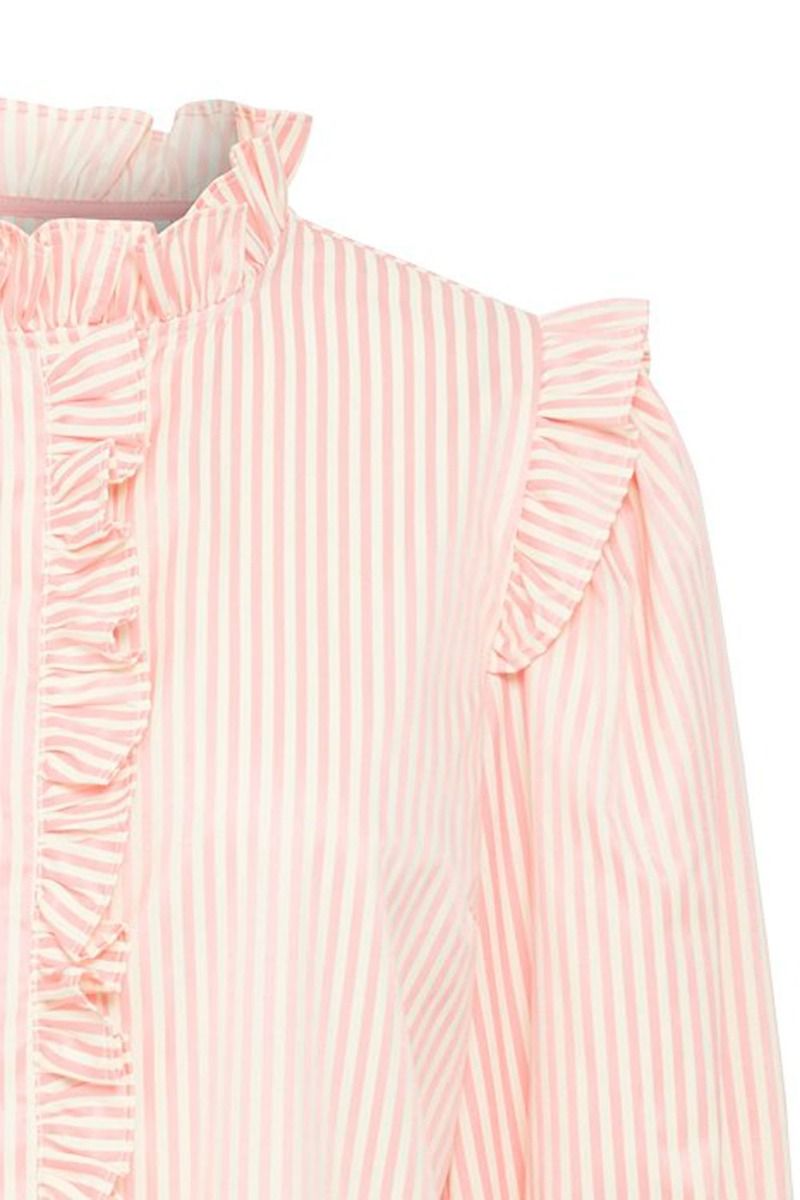 Ichi - Skjorte - IX Marcy SH - Aurora Pink Strip