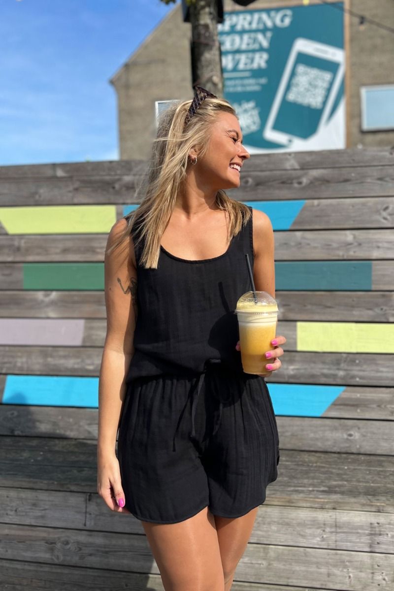 Ichi - Shorts - IA Foxa Beach Sho2 - Black