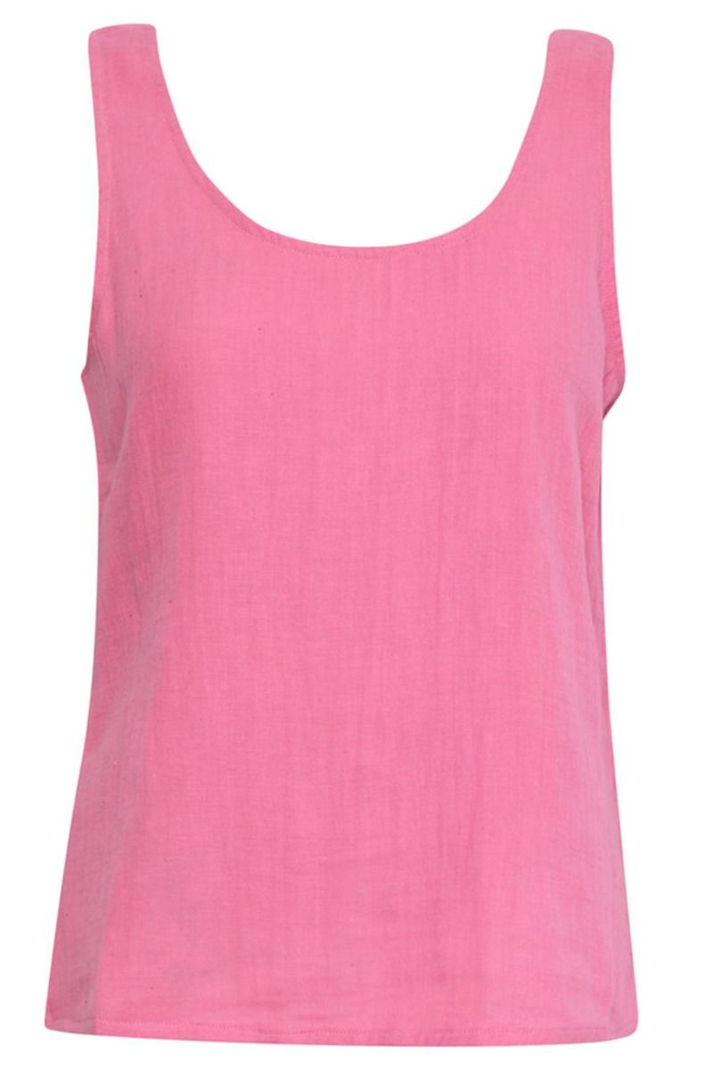 Ichi - Top - IA Foxa Tank Top - Super Pink