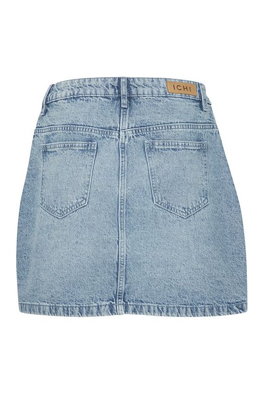 Ichi - Nederdel - IH Aveny Sk - Washed Light Blue 