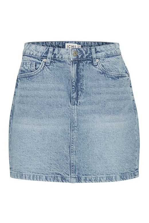 Ichi - Nederdel - IH Aveny Sk - Washed Light Blue 