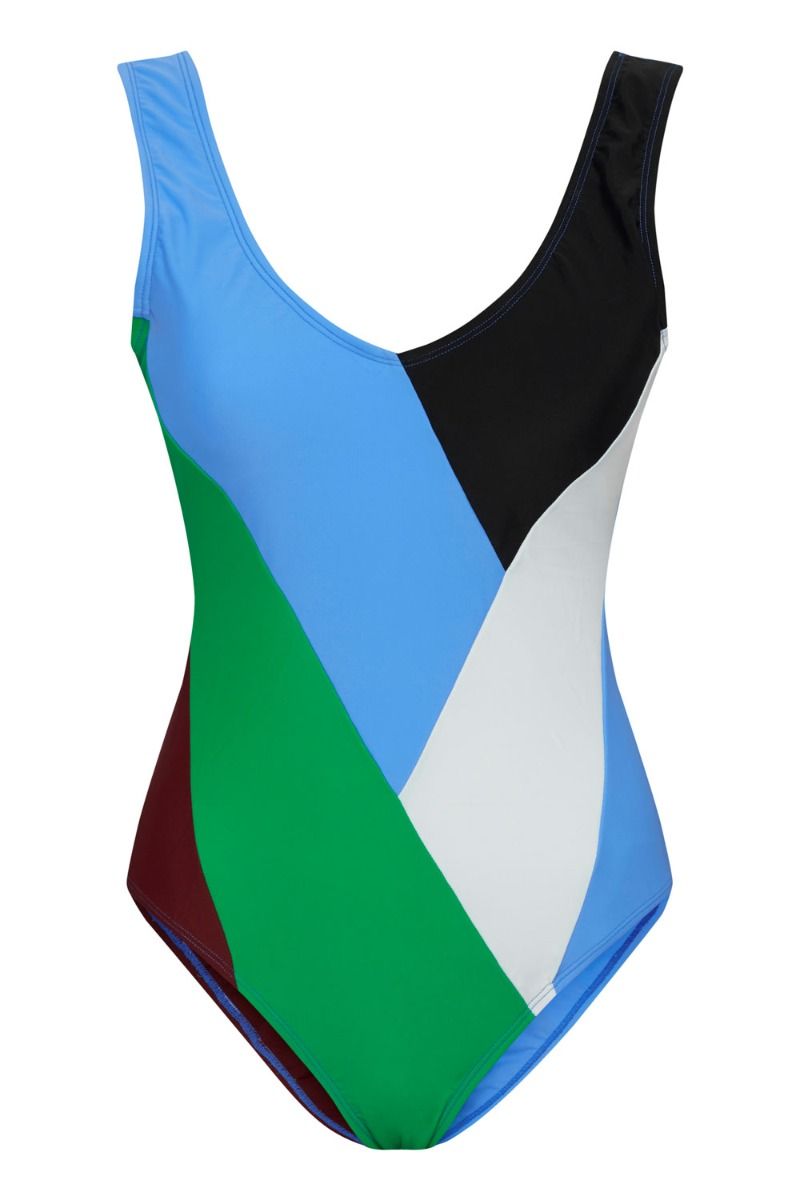 Ichi - Badedragt - IA Josefa Swimsuit - Little Boy Blue