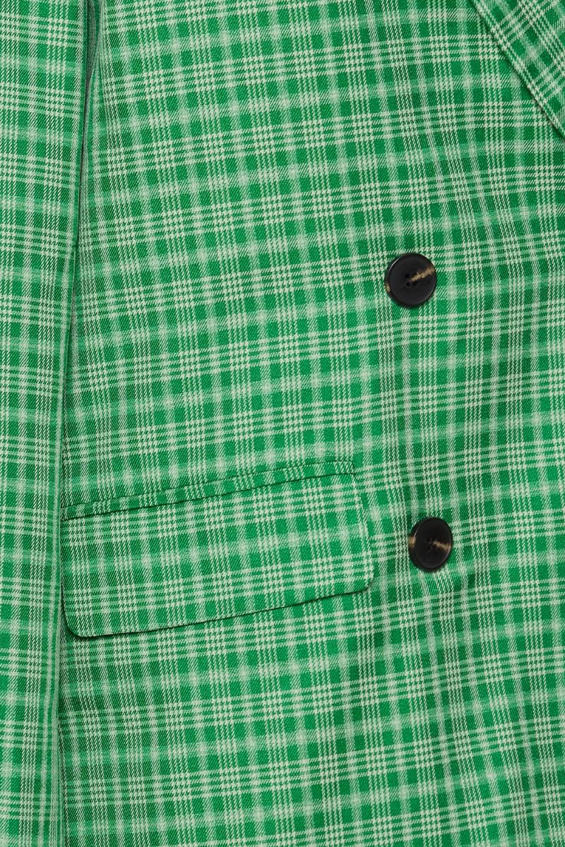Ichi - Blazer - IXY Dis Dobb Blazer - Kelly Green Check