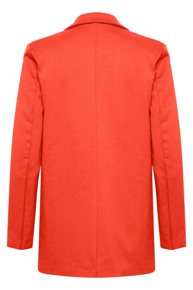 Ichi - Blazer - IH Kate Sus Oversize Blazer - Poppy Red