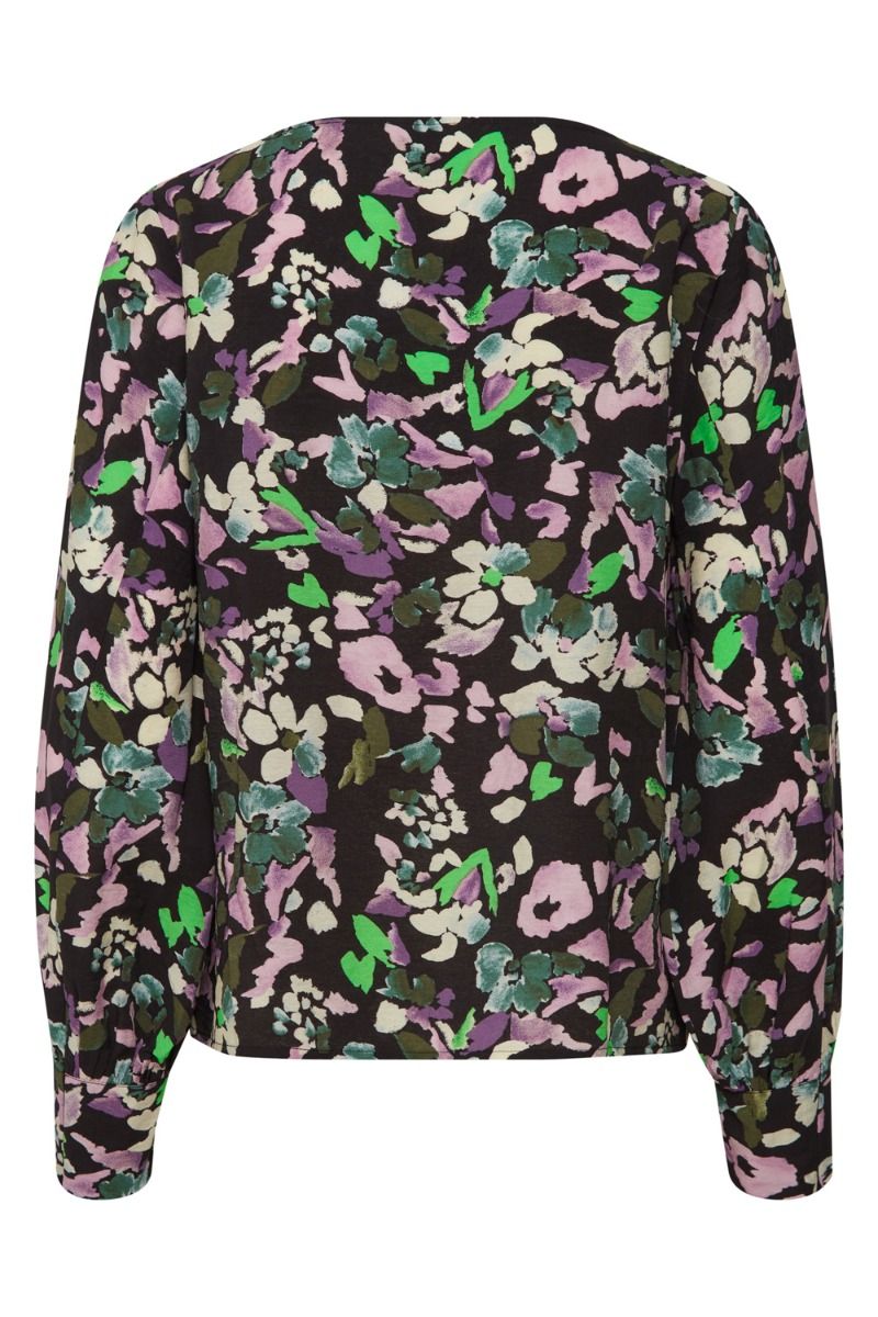 Ichi - Bluse - IH Crazto LS - Multi Flower 1
