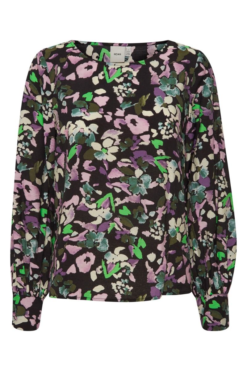 Ichi - Bluse - IH Crazto LS - Multi Flower 1
