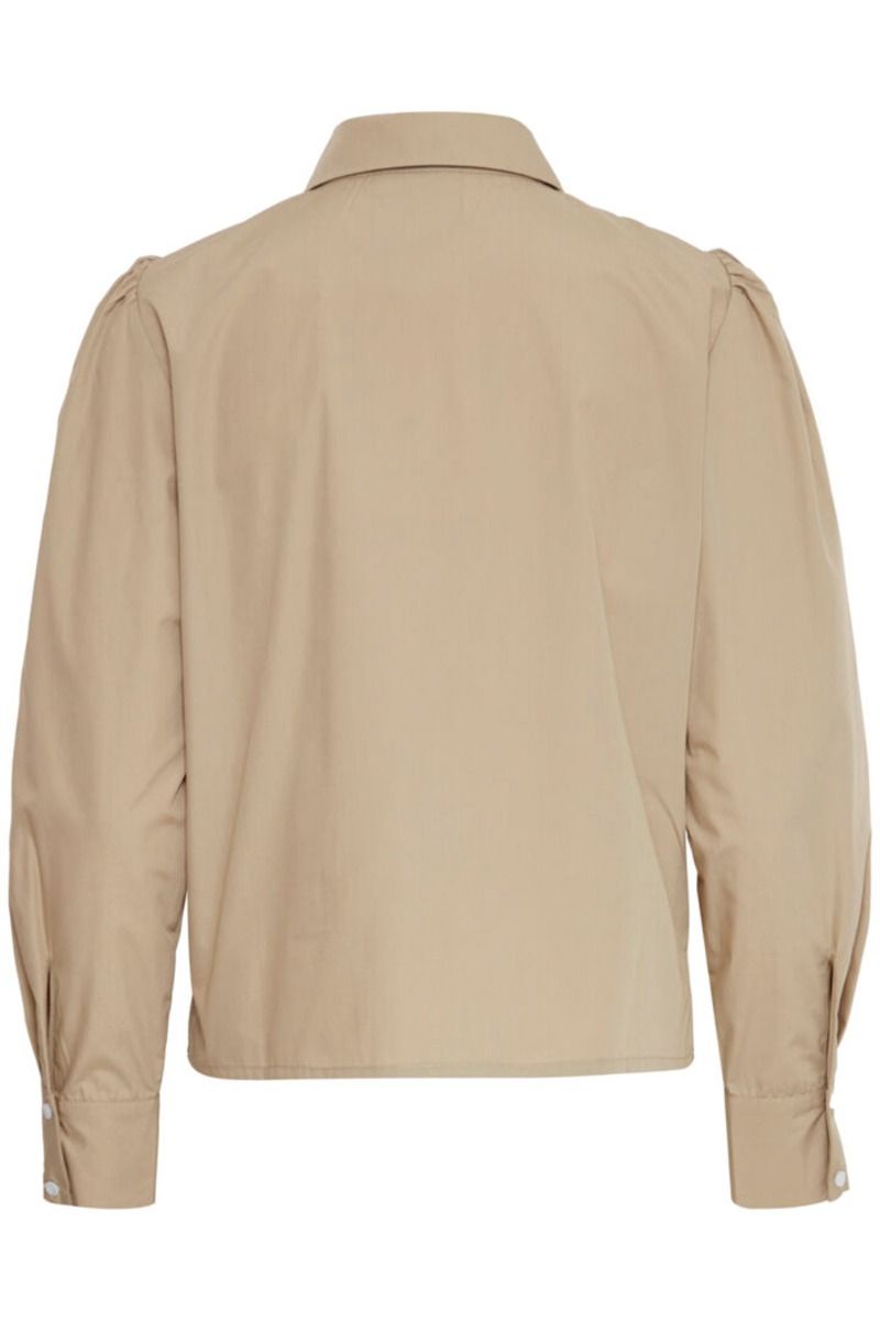 Ichi - Bluse - IX Reka SH - Oxford Tan
