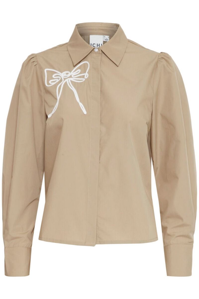 Ichi - Bluse - IX Reka SH - Oxford Tan