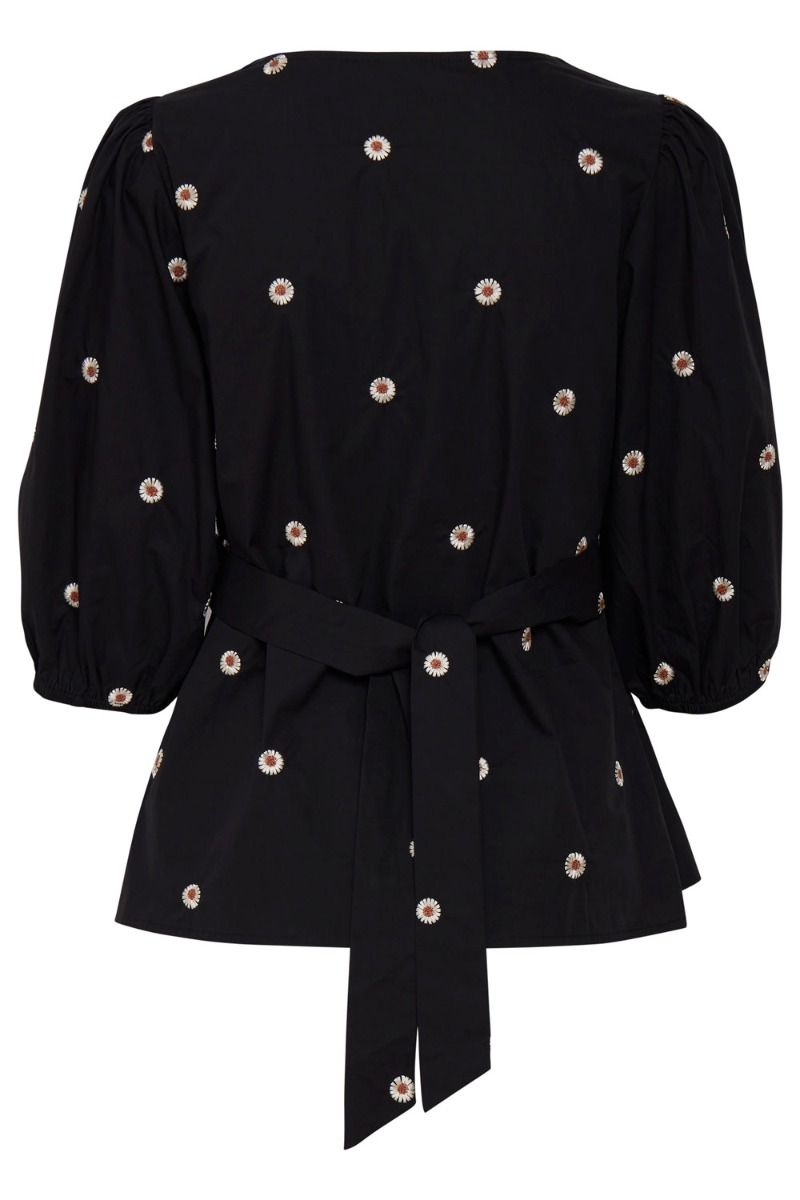 Ichi - Bluse - Laia SH - Black