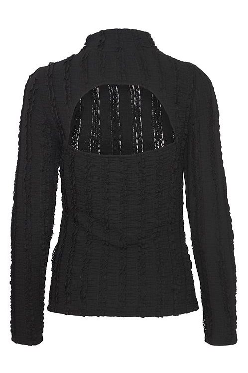 Ichi - Bluse - IH Mandella LS - Black