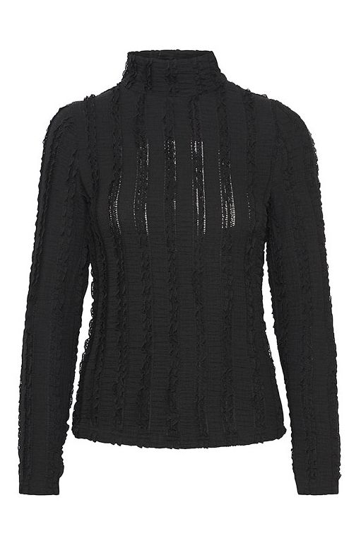 Ichi - Bluse - IH Mandella LS - Black