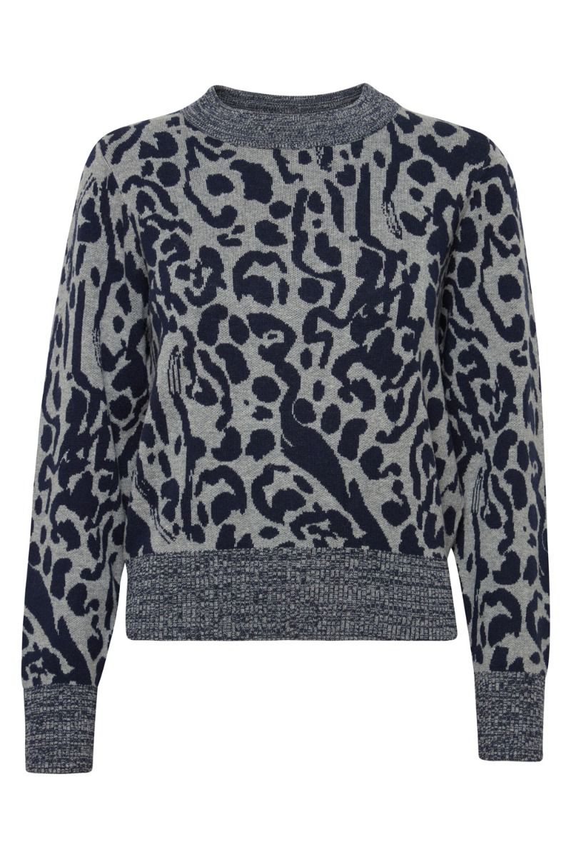 Ichi - Bluse - IH Meleo LS4 - Total Eclipse