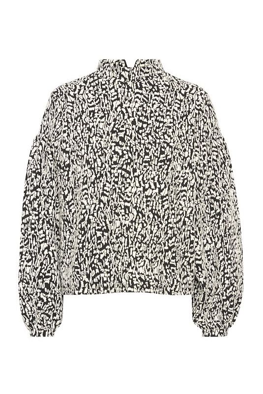 Ichi - Bluse - IH Oelly SW - Black