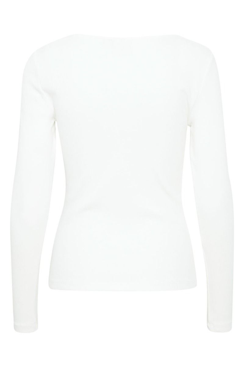 Ichi - Bluse - IH Oreta LS - Cloud Dancer