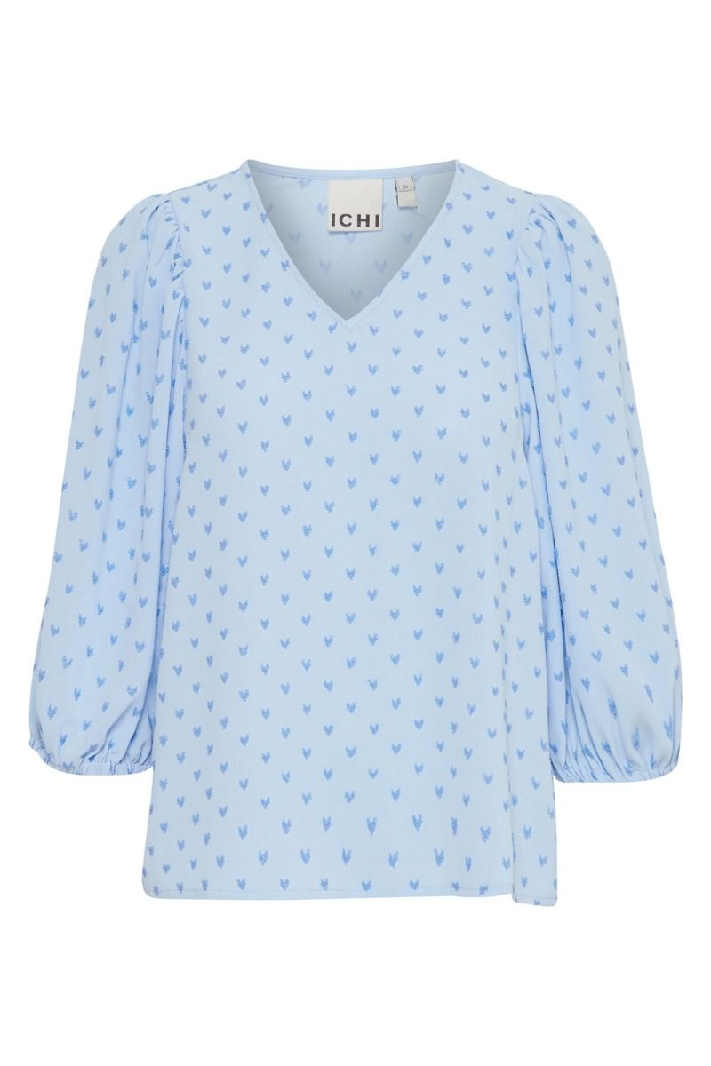Ichi - Bluse - IH Sabella MS - Chambray Blue